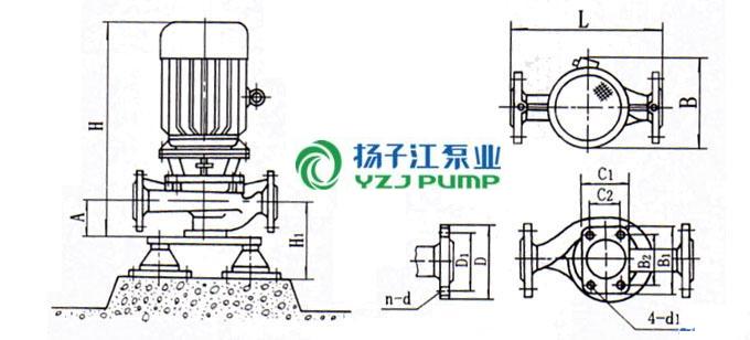 ISG管道离心泵参数详解