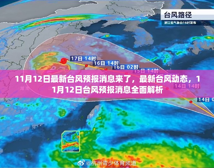 最新台风动态解析，11月12日台风预报消息汇总与解析