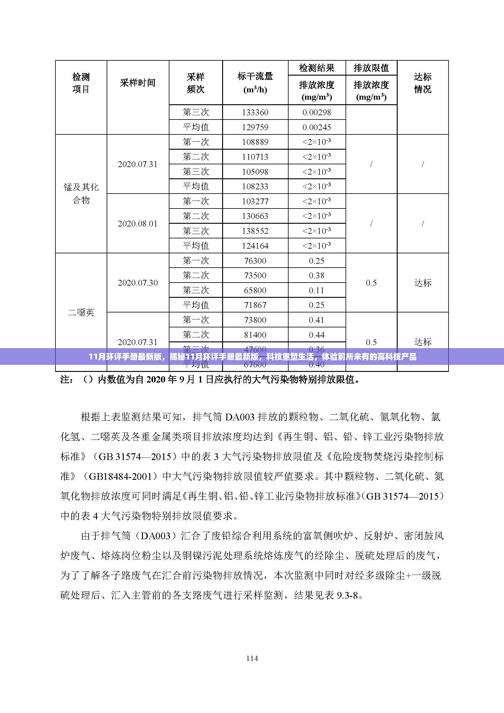 11月环评手册最新版，揭秘11月环评手册最新版，科技重塑生活，体验前所未有的高科技产品