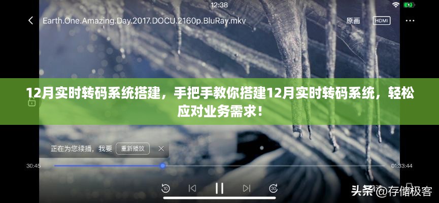 手把手教你搭建实时转码系统，应对业务需求，轻松搞定十二月转码挑战！