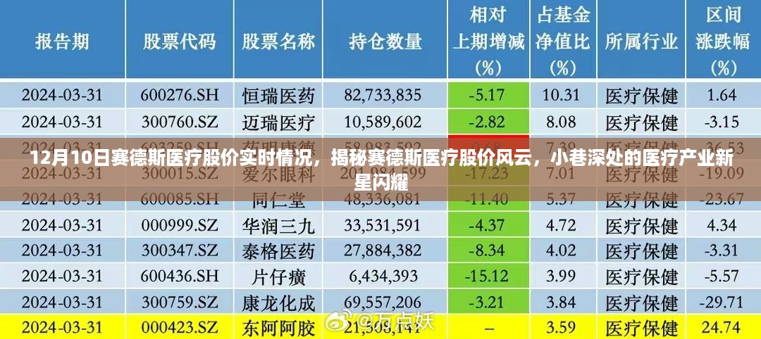 揭秘赛德斯医疗股价风云，小巷深处的医疗产业新星股价实时动态解析（12月10日）